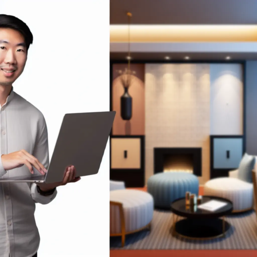 Podgląd formularza rezerwacji pokoju w StayFlowCenter